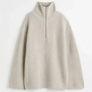 H&M Cozy Zip Sweater